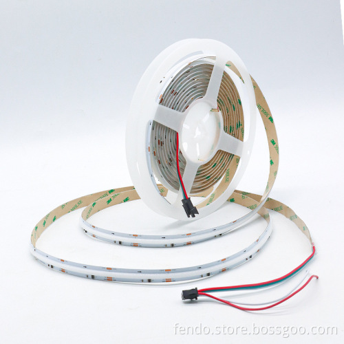 Addressable Magic Digital Dotless COB Stripe Tape 24V RGB Smart LED Strip Lights